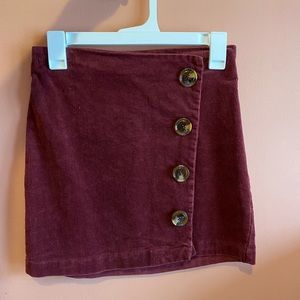 Size S corduroy skirt from Altar'd State.